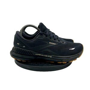 Brooks Womens Adrenaline GTS 23 1203811B020 Black Running Shoes Sneakers Sz 9.5